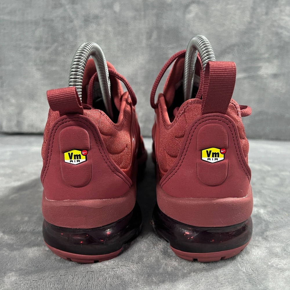 Nike Air VaporMax Plus Cedar Burgundy Shoes Womens 6 Red Sneakers FQ8878-661 - Picture 7 of 10